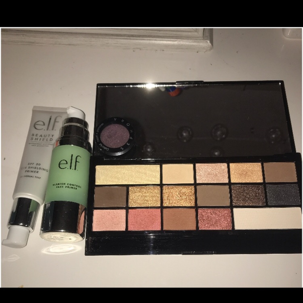 SEPHORA ELF PRIMER EYESHADOW BUNDLE